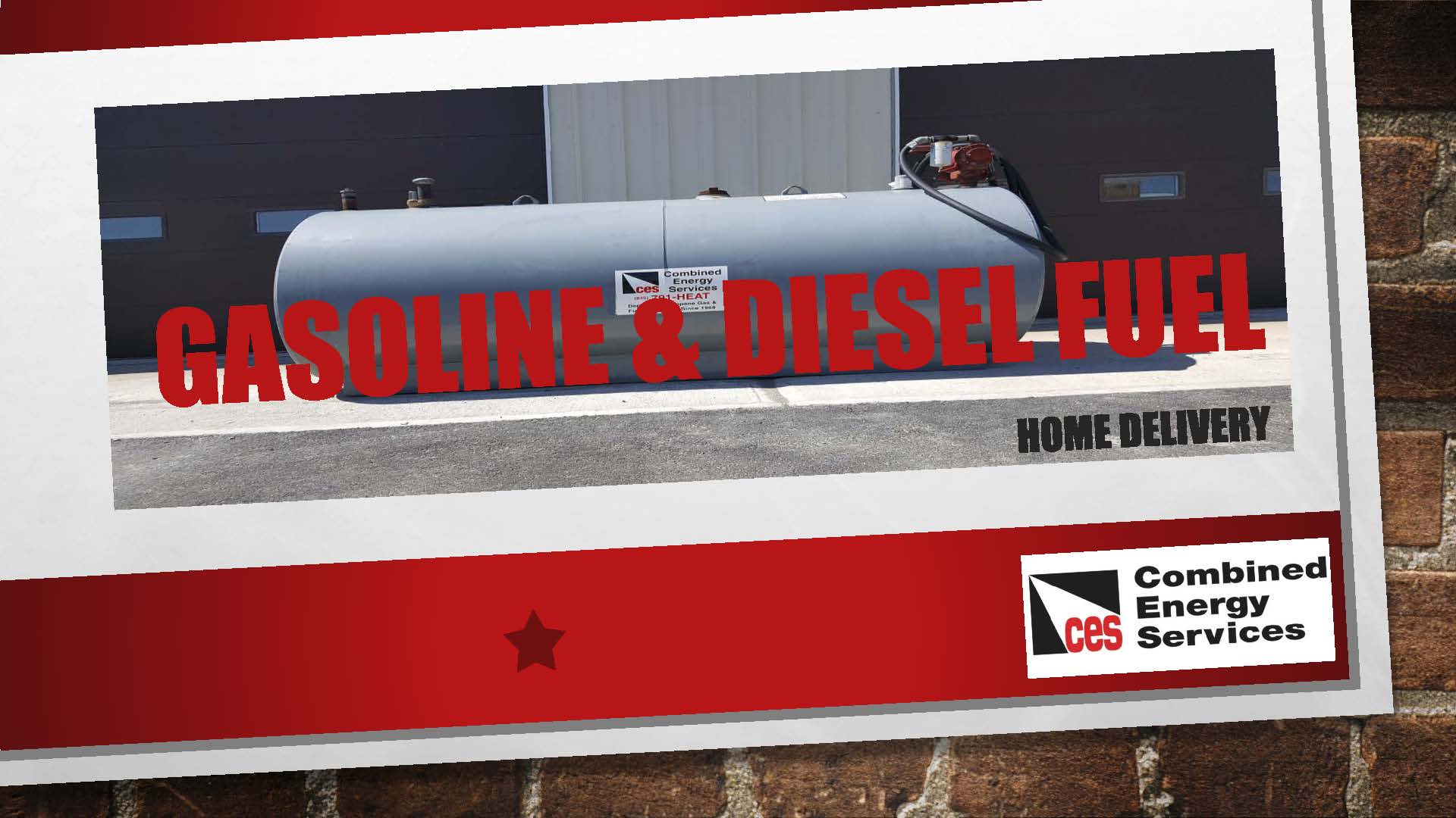 Gasoline & Diesel Fuel Delivered to your Home!